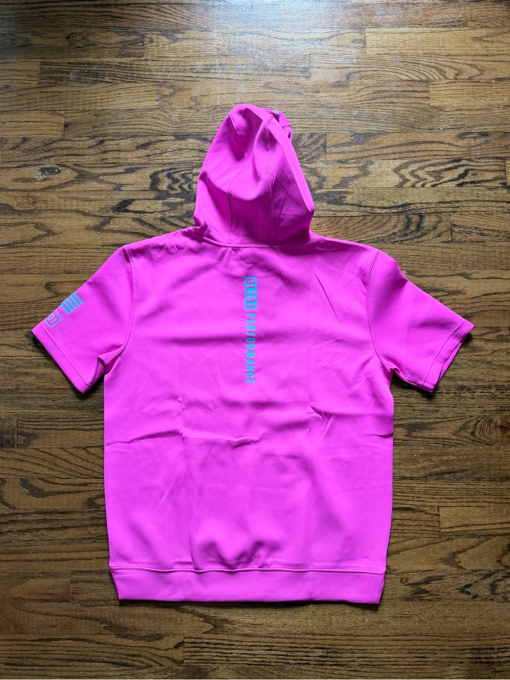 BSB SZN Hot Pink Short Sleeve Hoodie - Picture 2 of 5